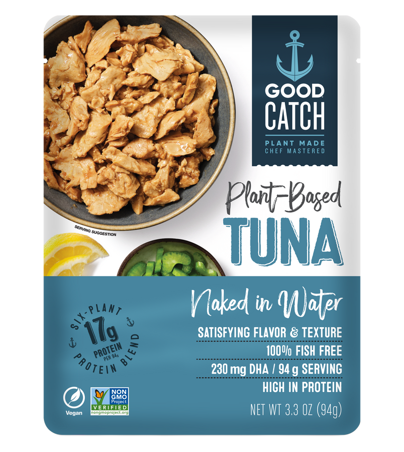Plant-Based Tuna, Naked in Water