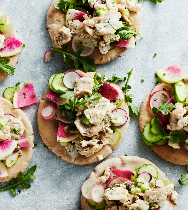 Plant-Based Tuna, Mediterranean