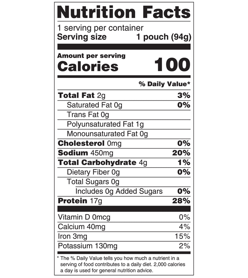 Plant-Based Tuna, Naked in Water